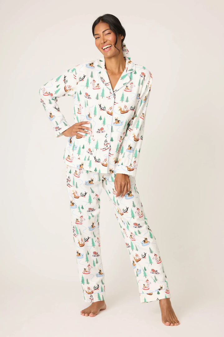 SLEIGH ALL DAY FLANNEL PJ SET