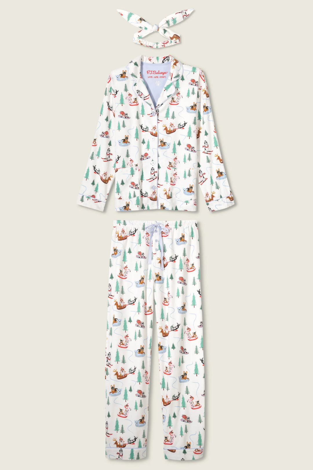 SLEIGH ALL DAY FLANNEL PJ SET