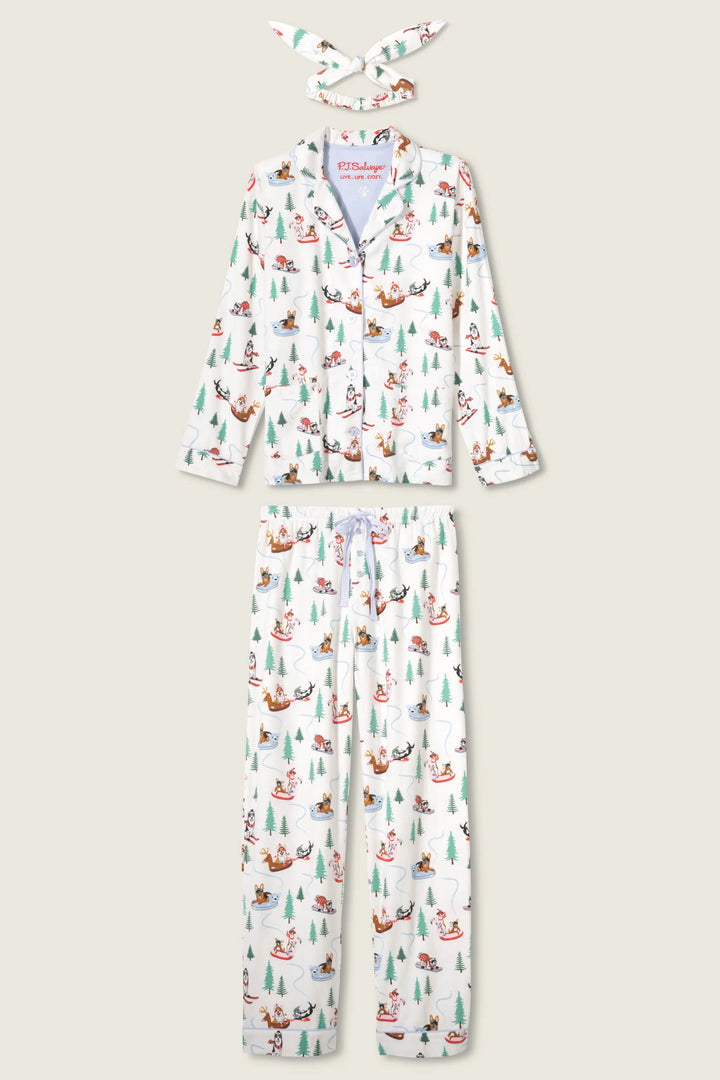 SLEIGH ALL DAY FLANNEL PJ SET