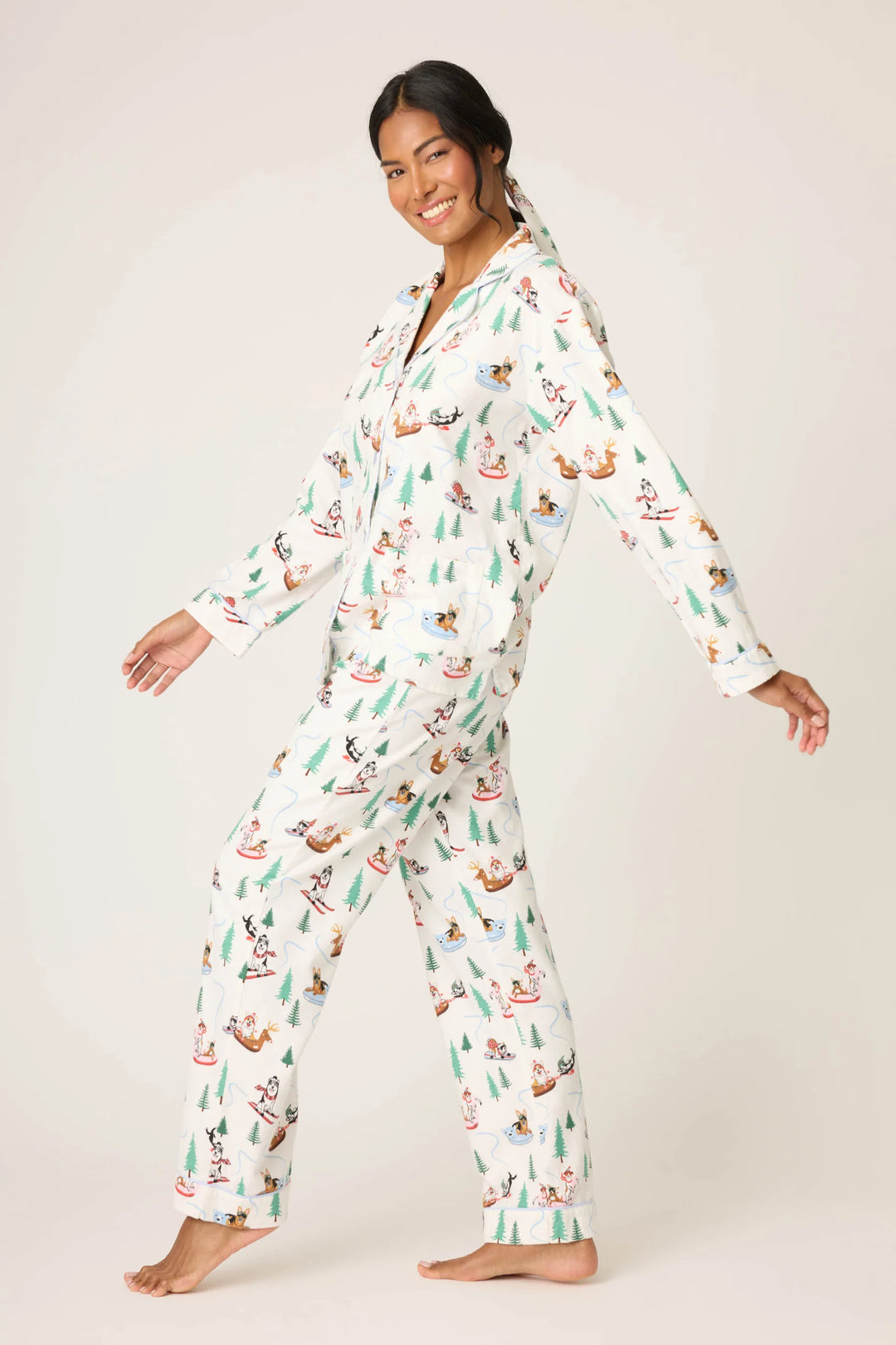 SLEIGH ALL DAY FLANNEL PJ SET