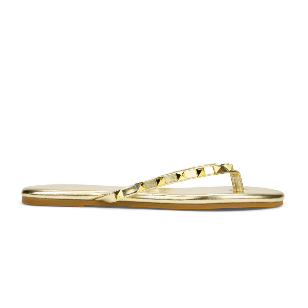 YOSI SAMRA RIVINGTON STUD FLIP FLOPS