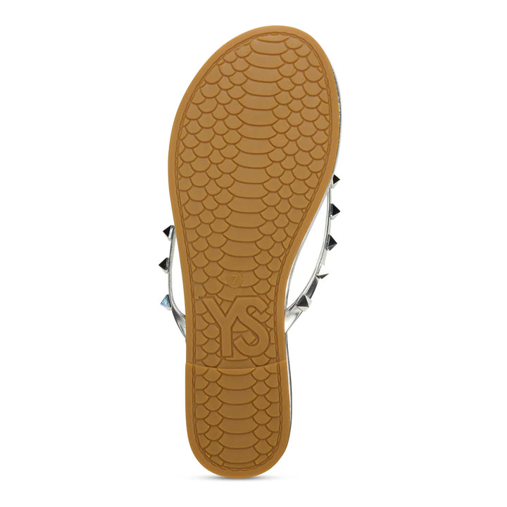 YOSI SAMRA RIVINGTON STUD FLIP FLOPS