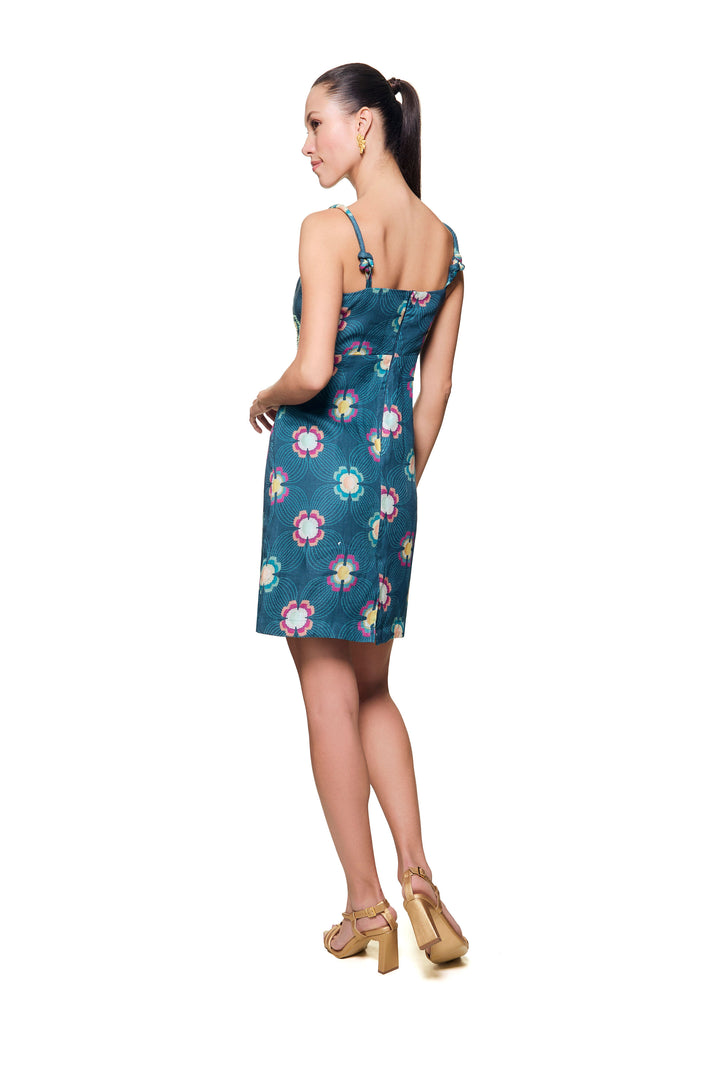 IRIS GOLD DRESS