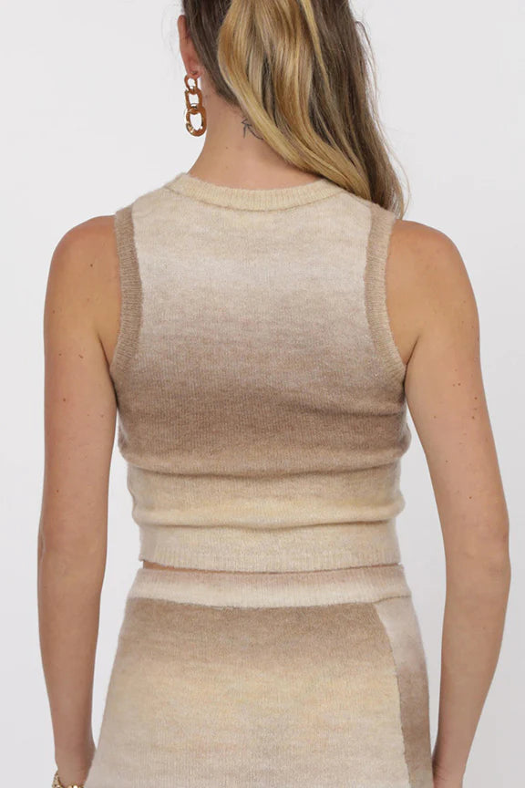 PALMER OMBRE SWEATER TANK