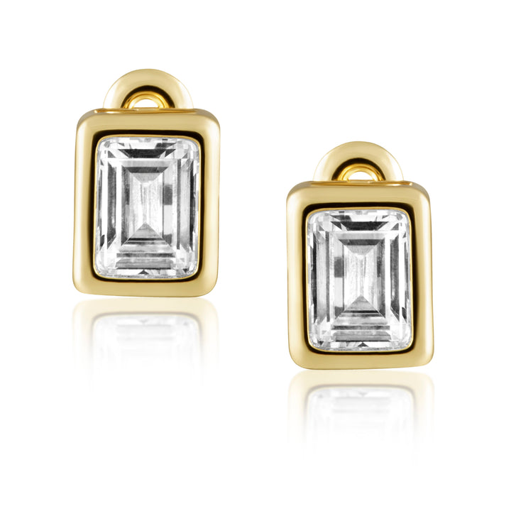 Laurel Bezel Stud
