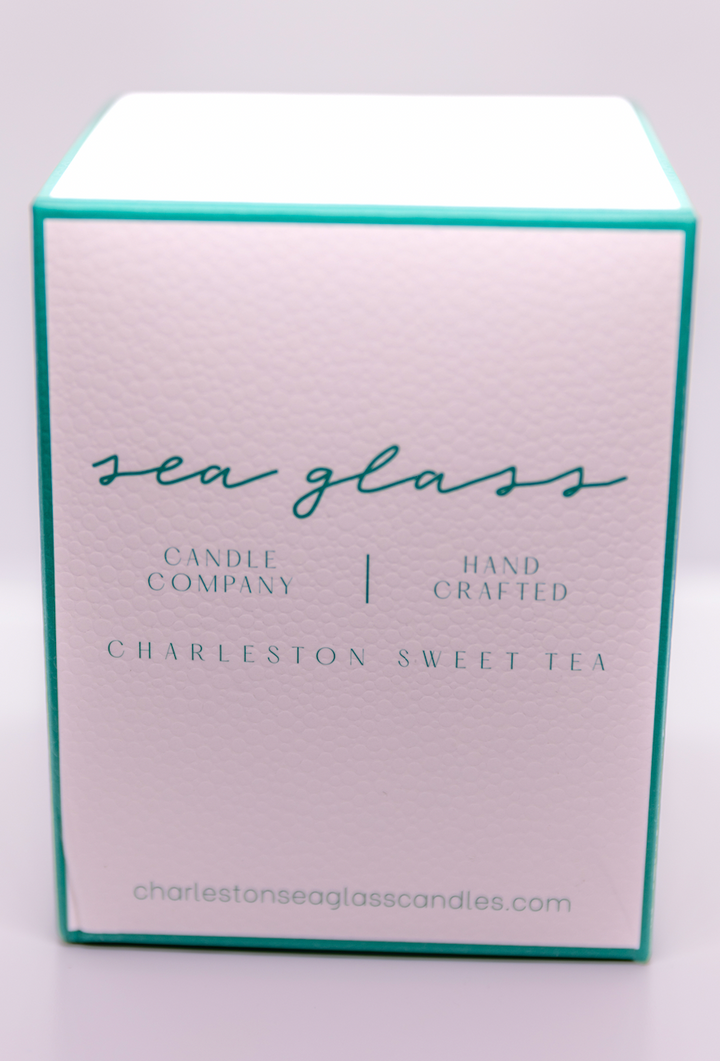 CHARLESTON SEA GLASS CANDLES - SWEET TEA