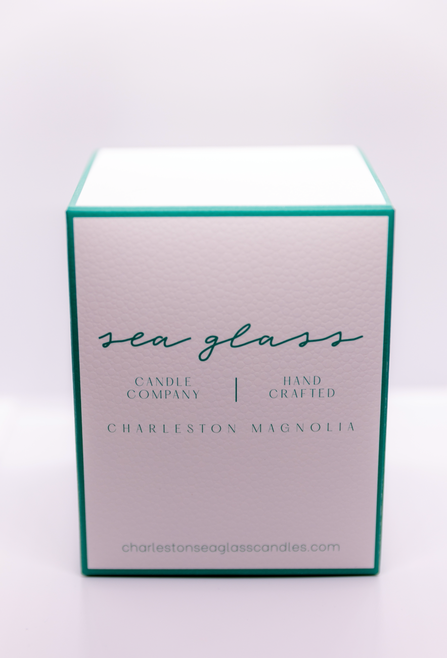 SEA GLASS CANDLES-Magnolia