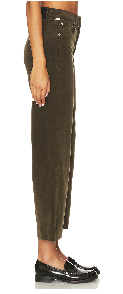LYRA WIDE LEG CROP IN CORDUROY