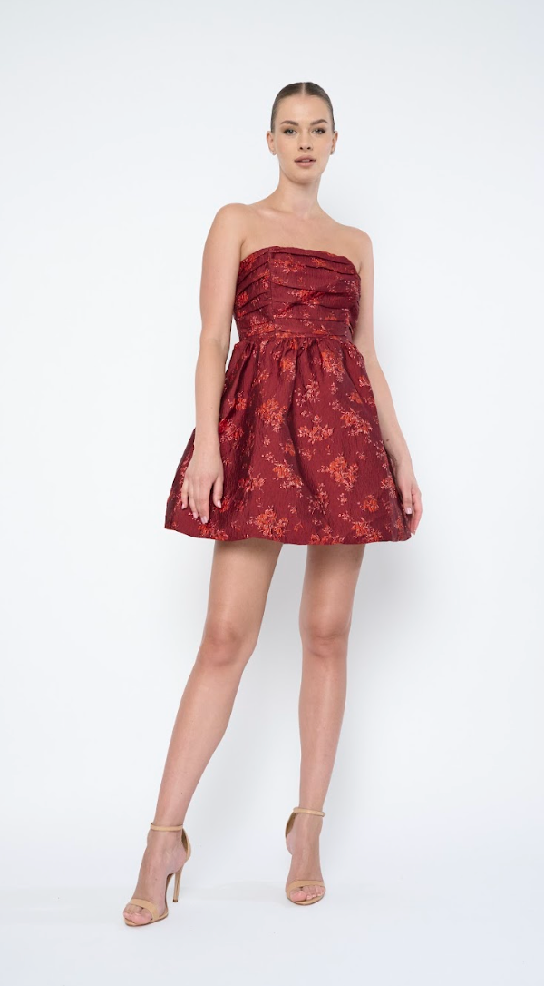 BROCADE ERNA DRESS
