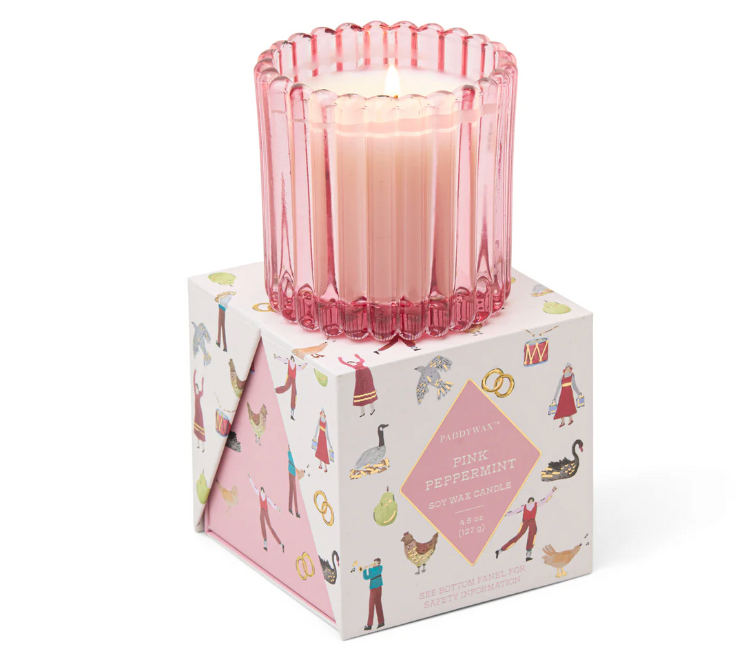 HOLIDAY 4.5 OZ CANDLE & MATCH SET