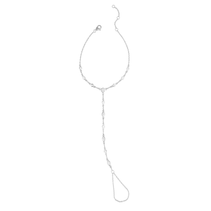 Seraphine CZ Hand Chain Bracelet