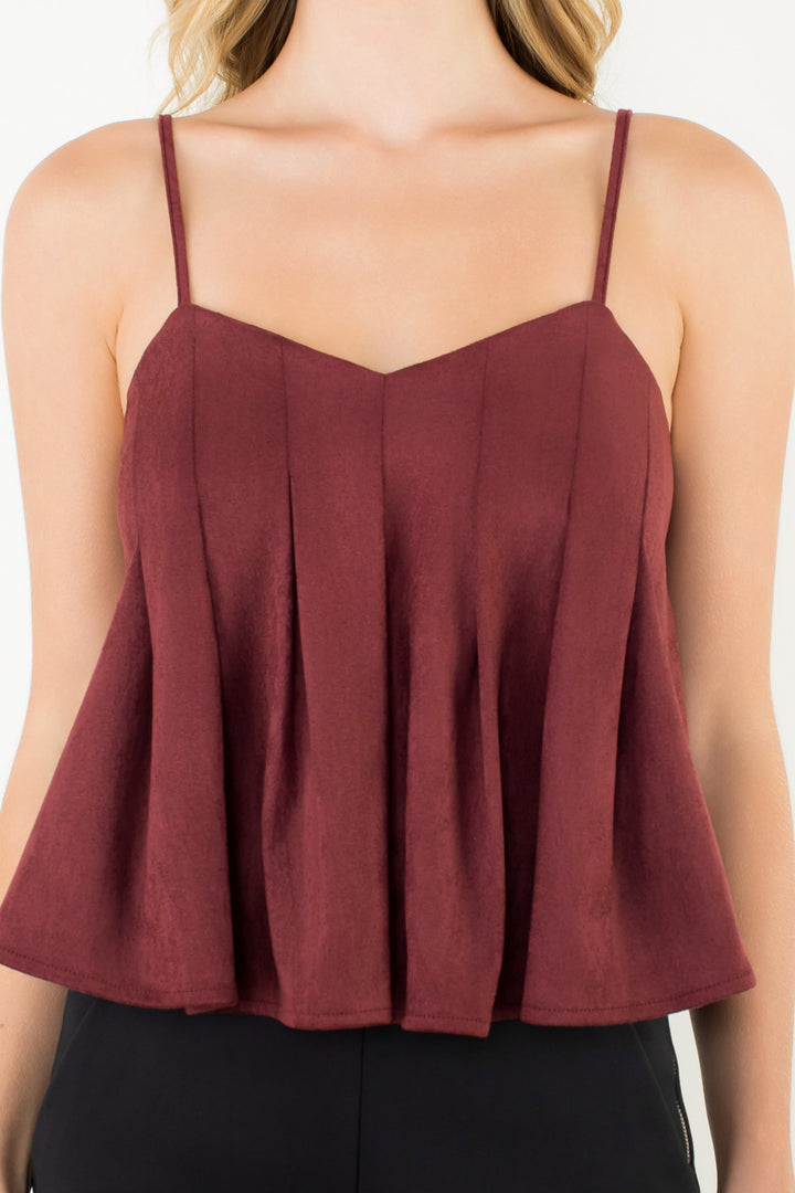 SUEDE TANK TOP
