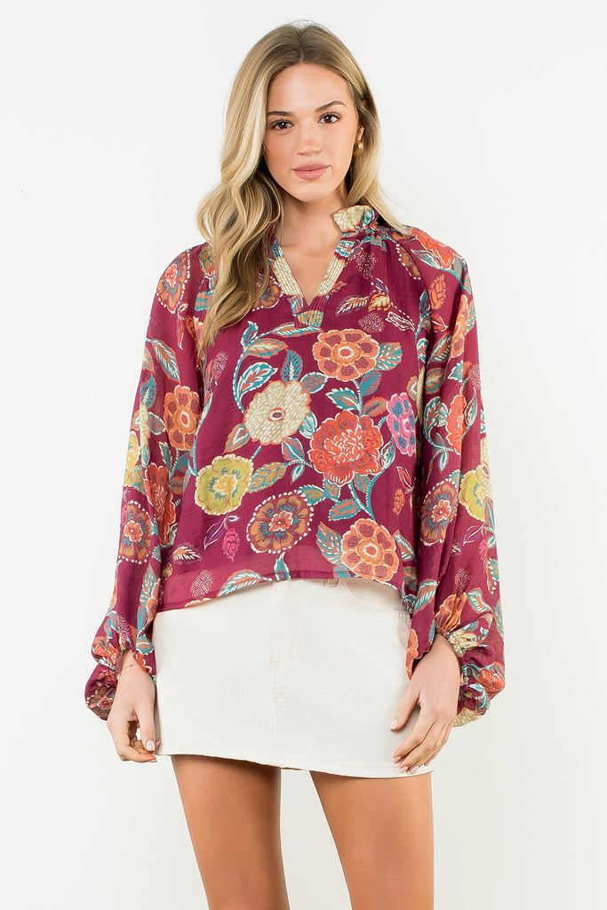 トップス anuke Flower Jacquard Tops anuke Flower Jacquard Tops Navy