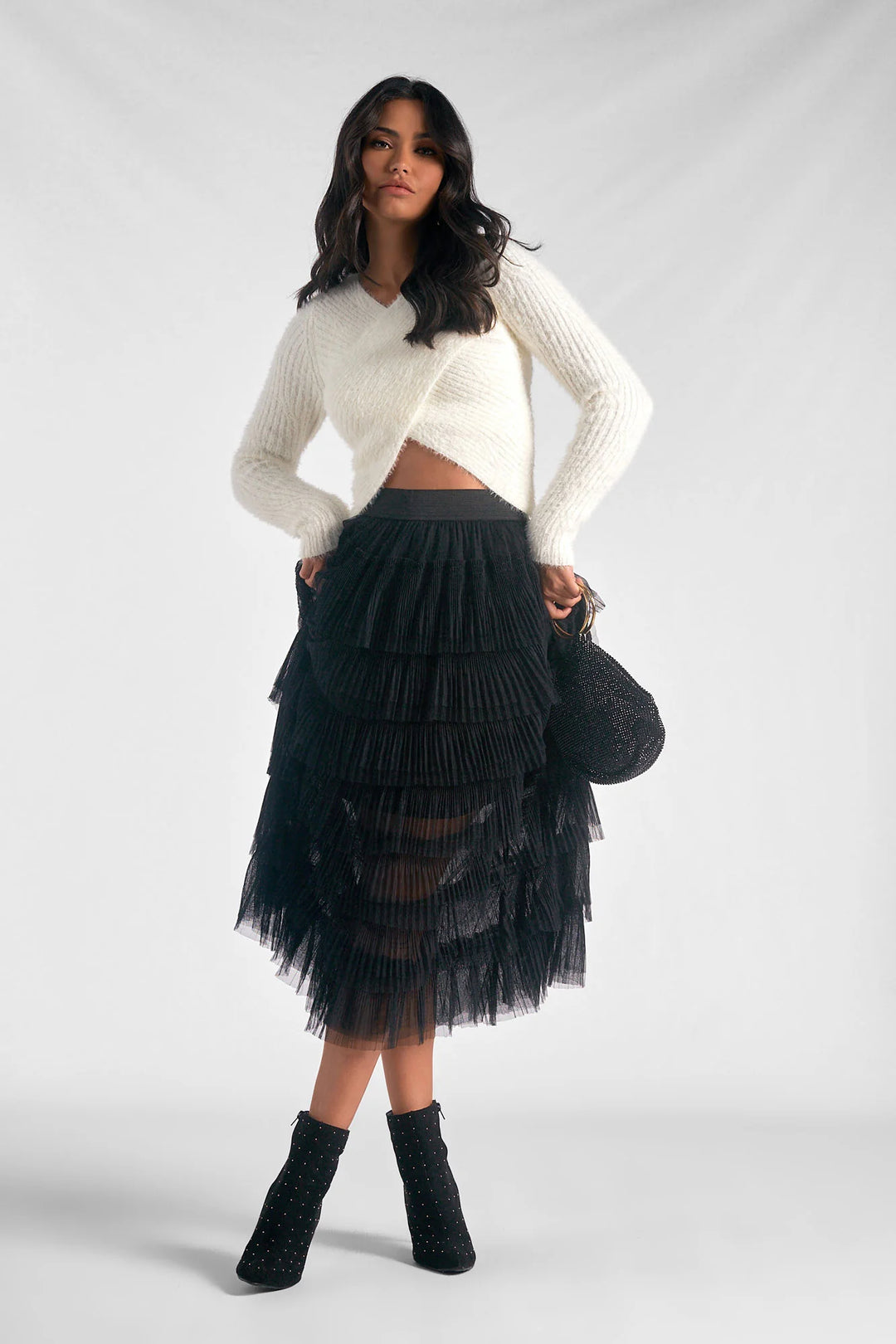 TUILLE LAYERED SKIRT