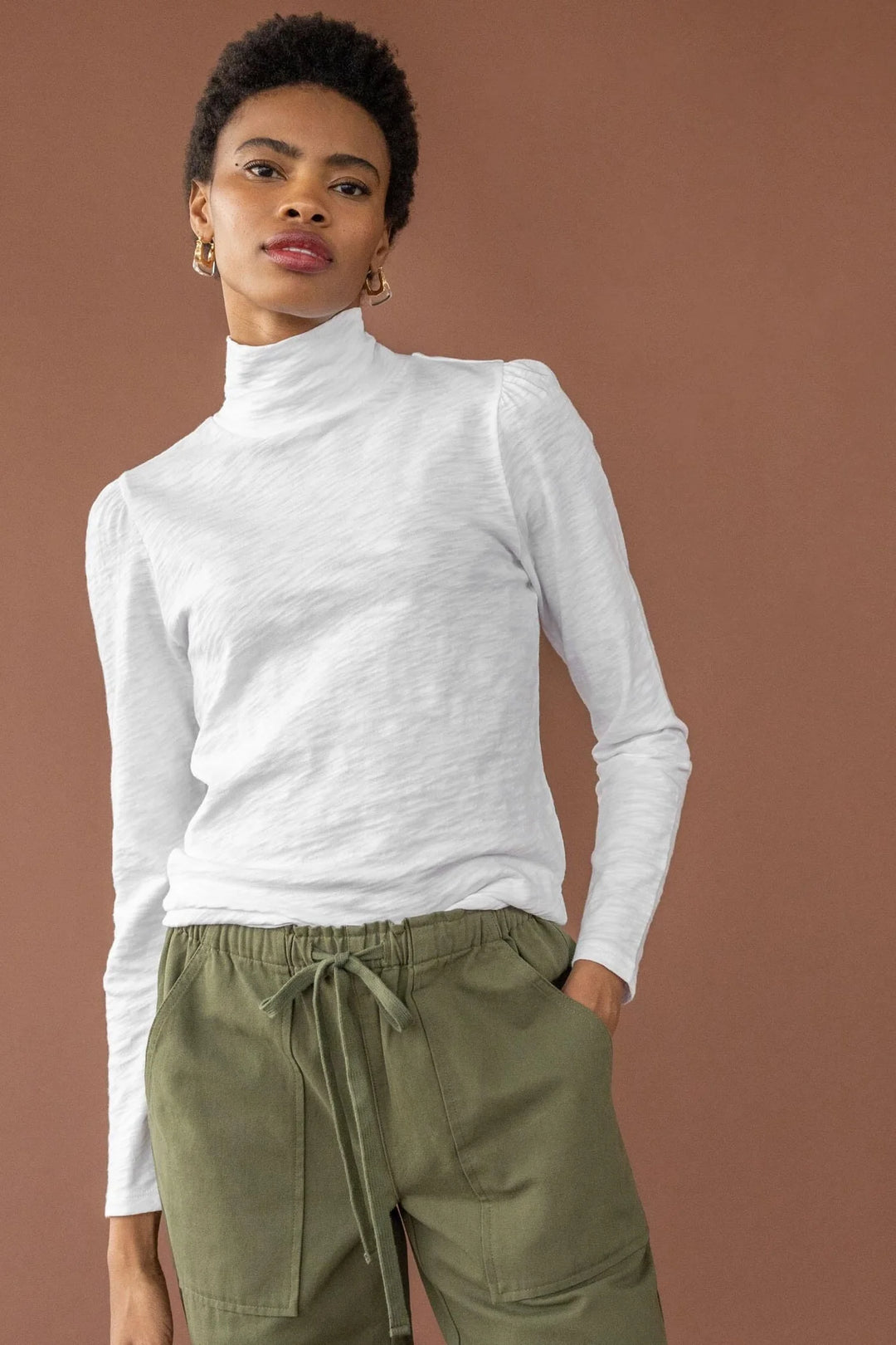 Copper turtleneck clearance