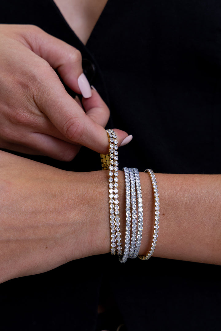 Eileen CZ Stretch Bracelet