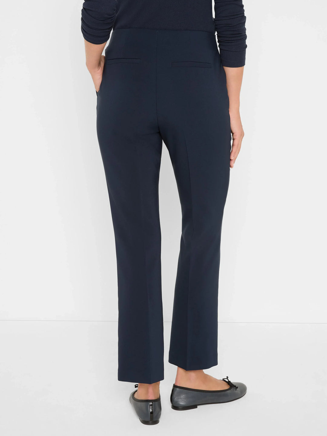 28" STRETCH SUITING PLAZA DEMI BOOT PANT