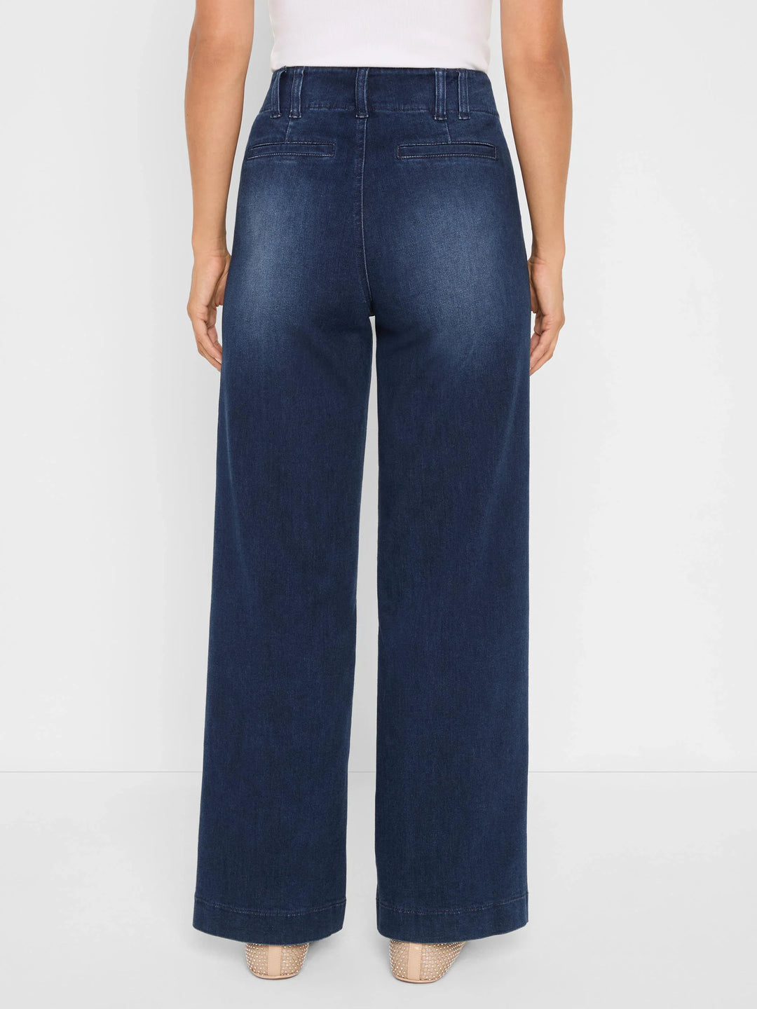 31" WEEKEND WIDE LEG TROUSER JEANS