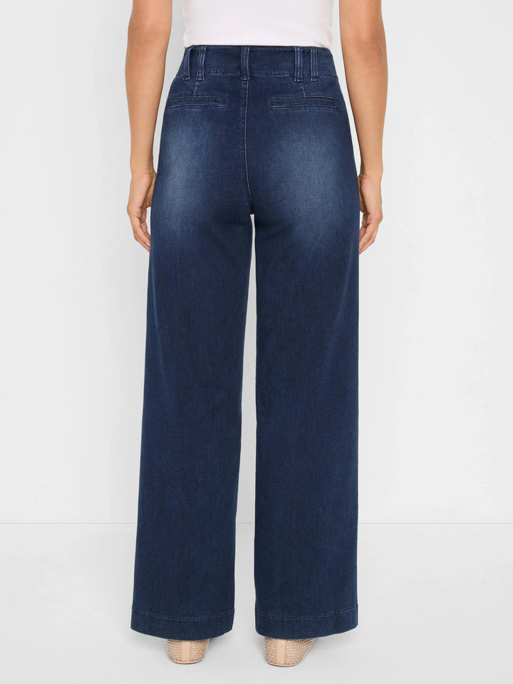 31" WEEKEND WIDE LEG TROUSER JEANS