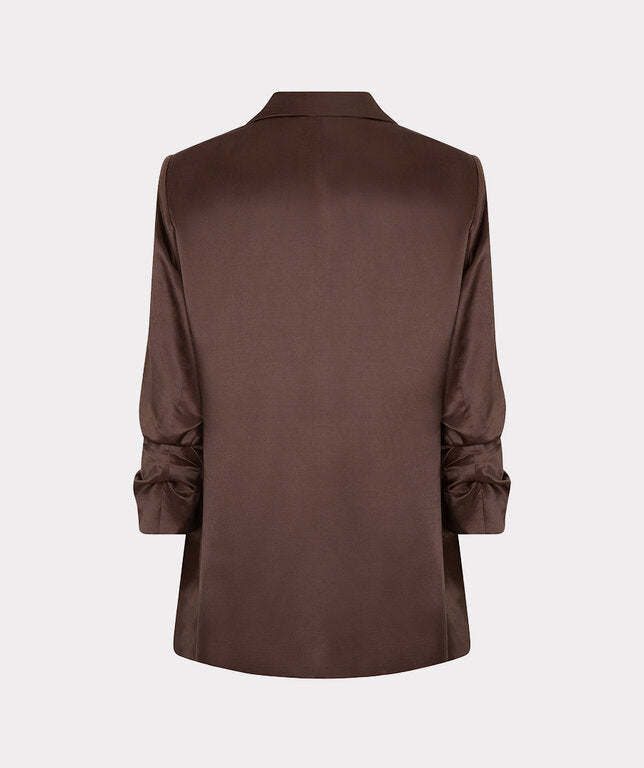 BLAZER SHINY - RUCHED SLEEVE