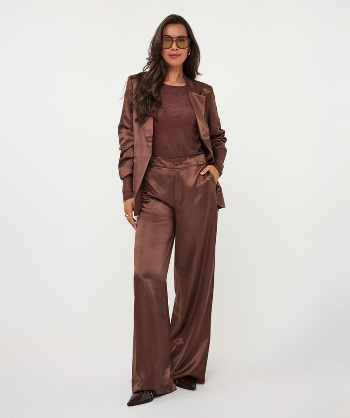 TROUSERS SHINY