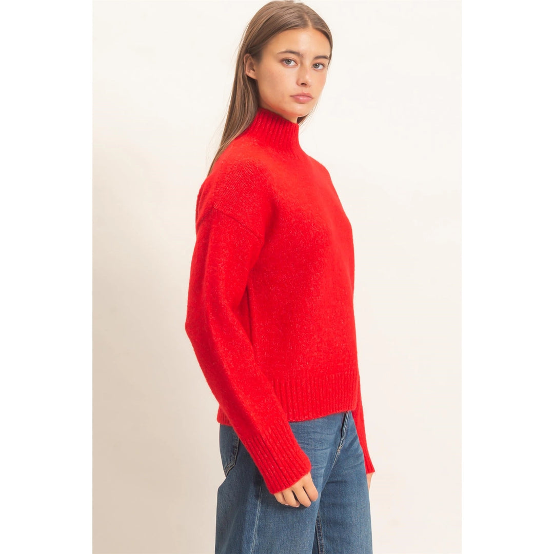 HIGH NECK SWEATER