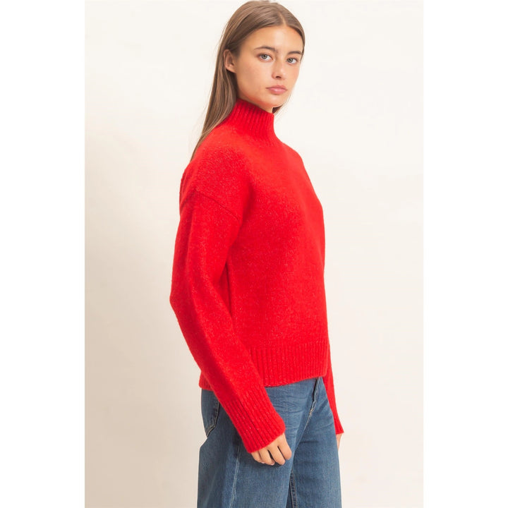 HIGH NECK SWEATER
