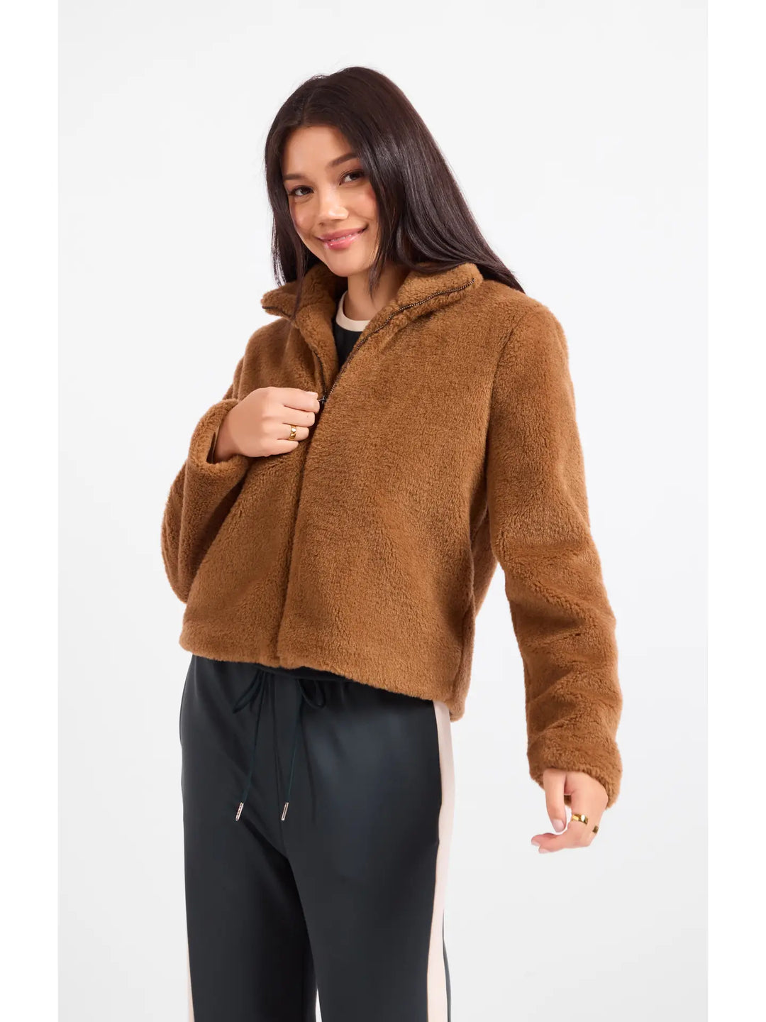 TEDDY FAUX FUR JACKET