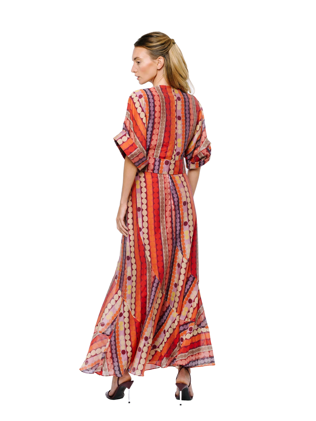 CLARISA TIE FRONT BLOUSE