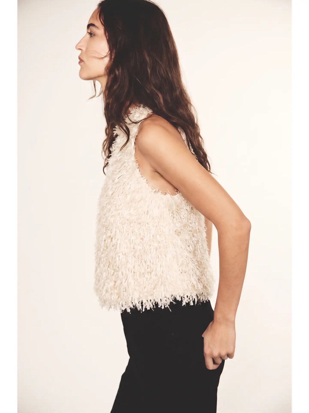 ROUND NECK BALLOON TOP