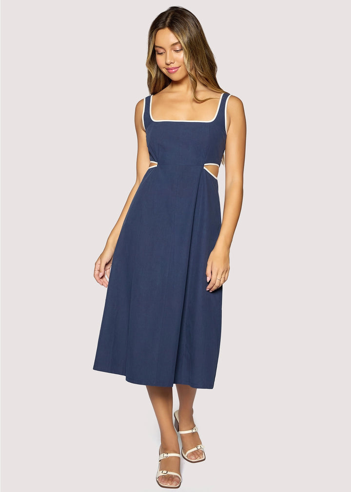 COASTAL RIVIERA MIDI DRESS