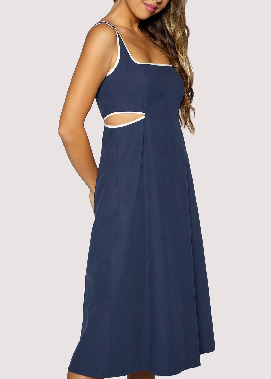 COASTAL RIVIERA MIDI DRESS