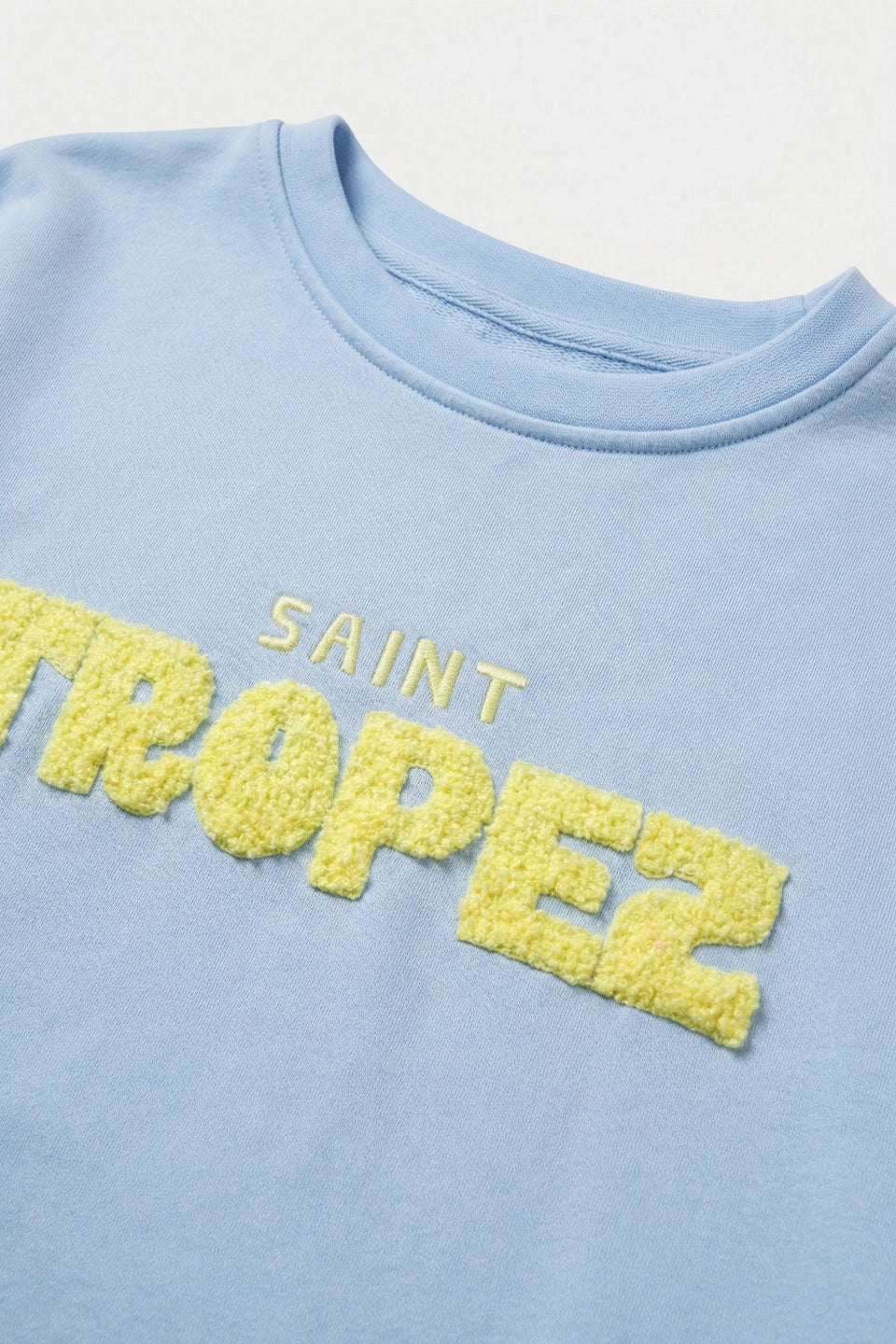 SAINT TROPEZ EMBROIDERED SWEATSHIRT