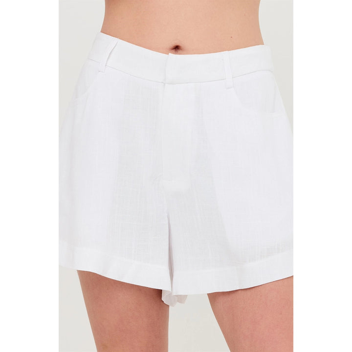 HIGH-WAISTED SHORTS