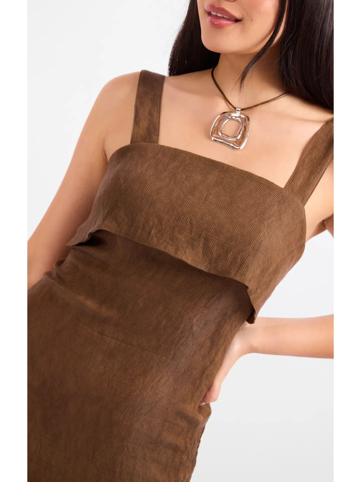 SEPIA SKY MINI DRESS