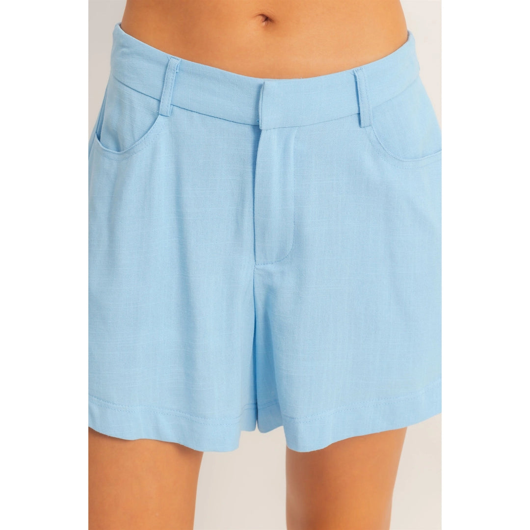 HIGH-WAISTED SHORTS