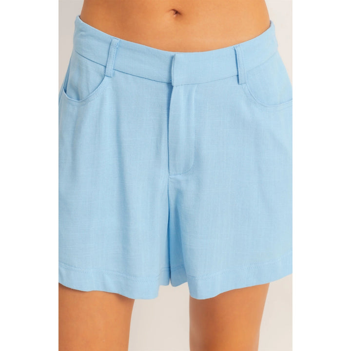 HIGH-WAISTED SHORTS