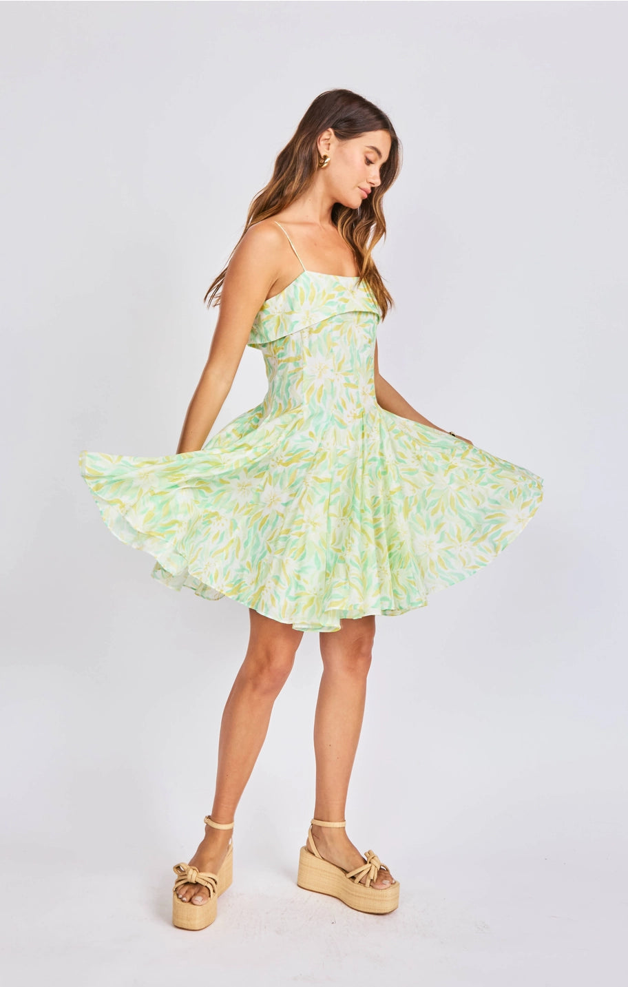 SEAGLASS MINI DRESS