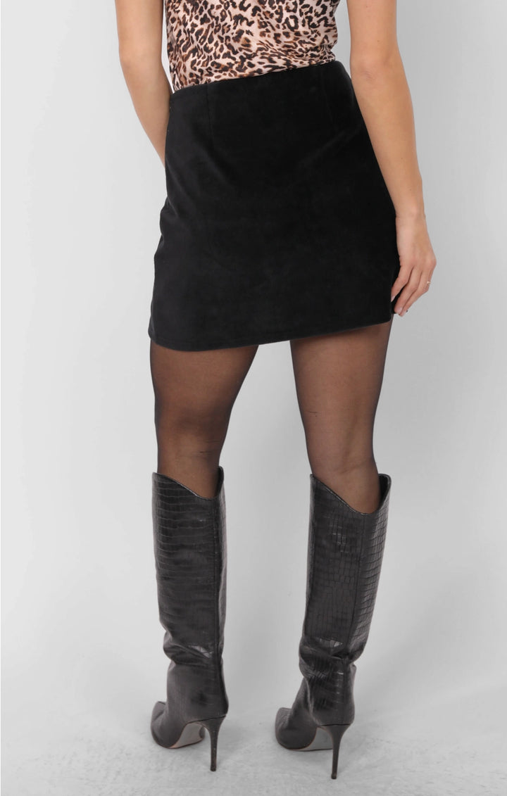 MORRISON MINI SKIRT WITH FRONT SLIT