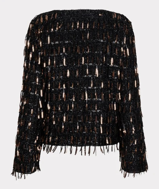 FRINGES SEQUINS TOP