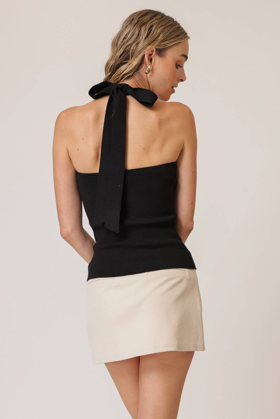 TANNER HALTER SWEATER TOP