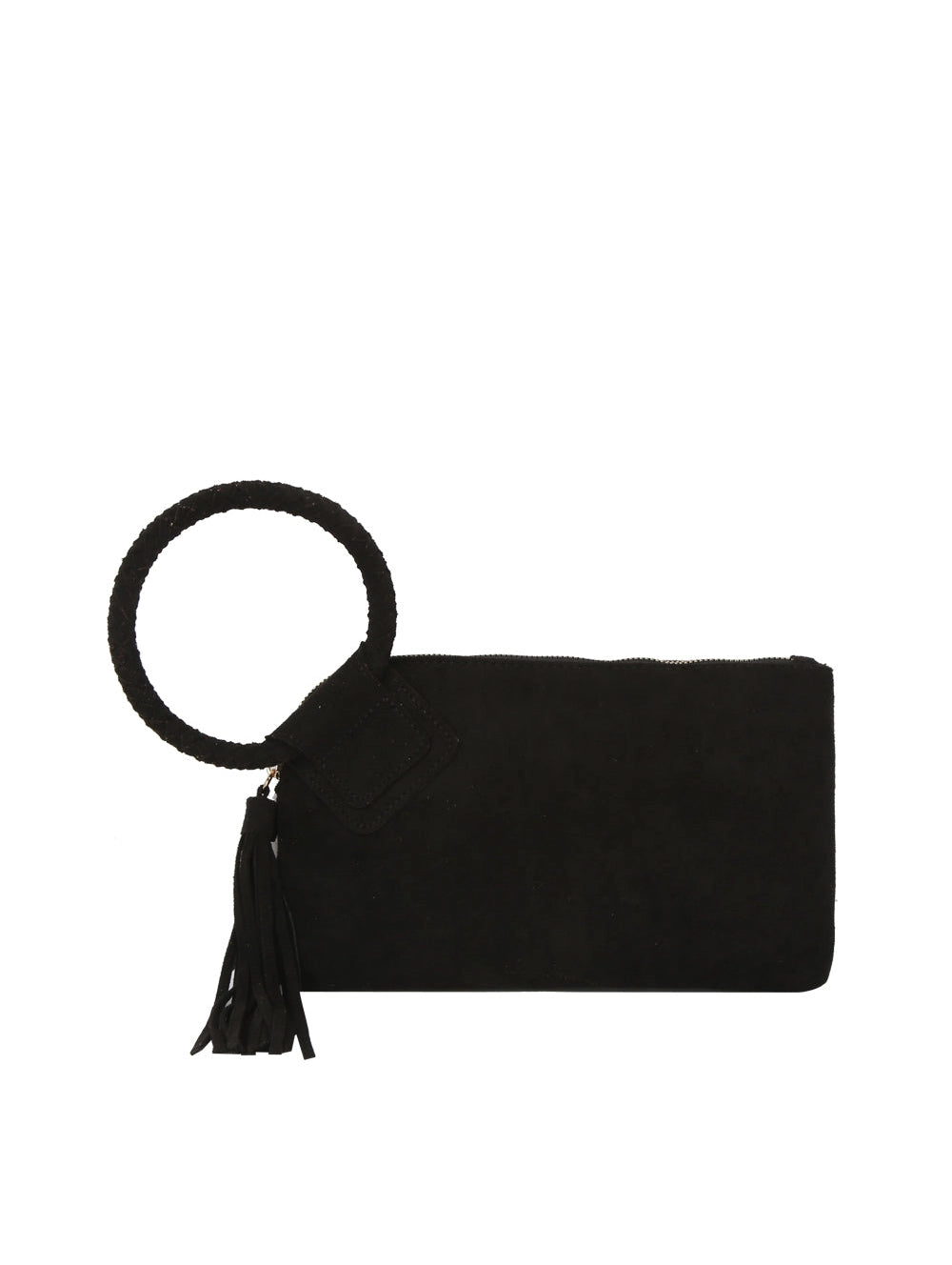 BRAIDED-RING CLUTCH