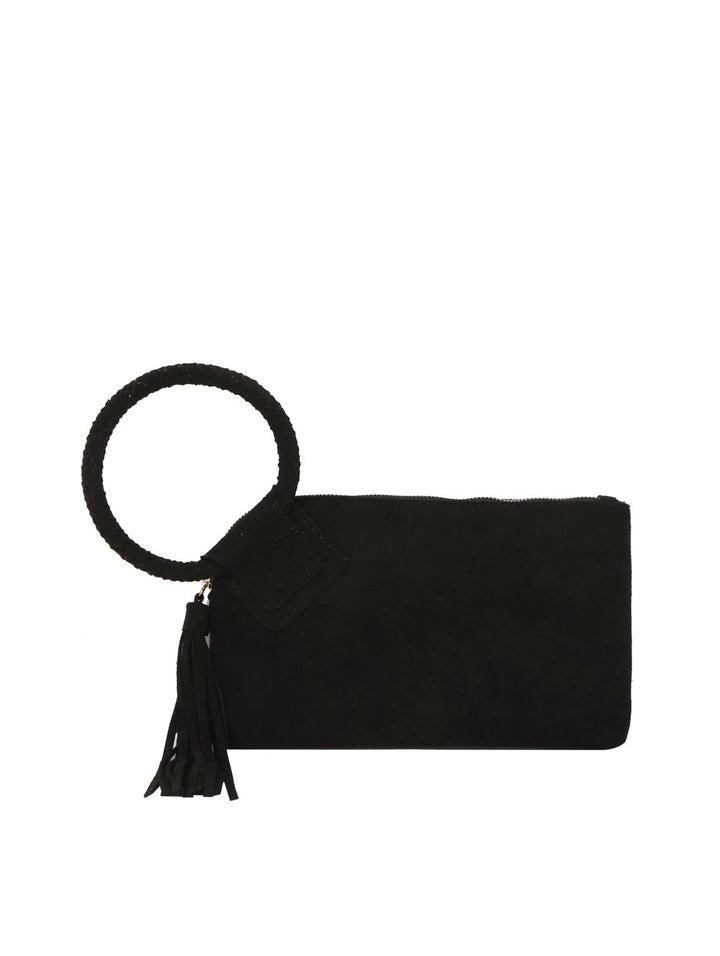 BRAIDED-RING CLUTCH