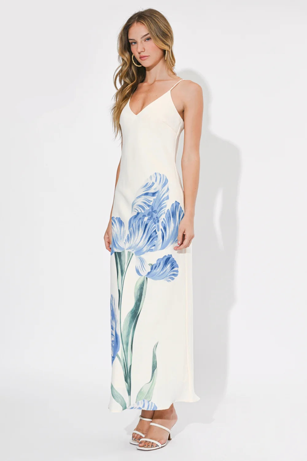 CORINNE MAXI SLIP DRESS
