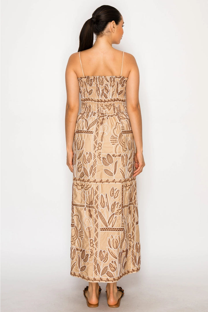 MYRA STITCH MAXI DRESS