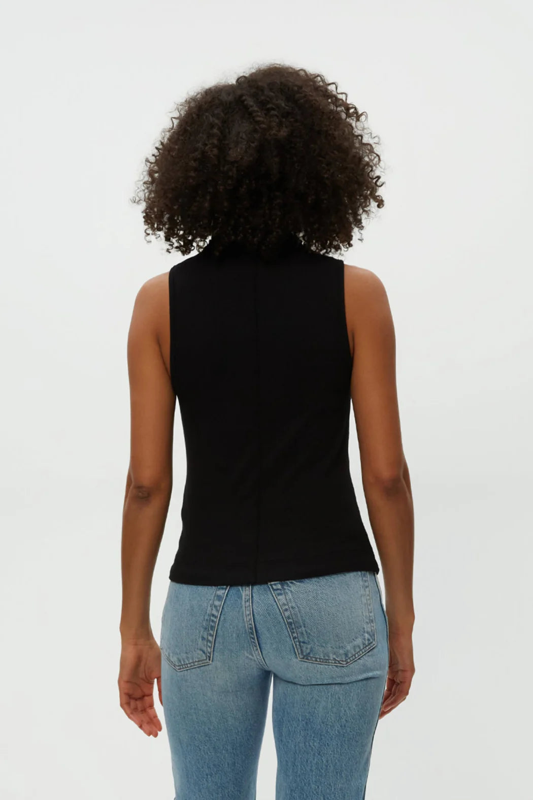 CHIARA DRAPE NECK TANK