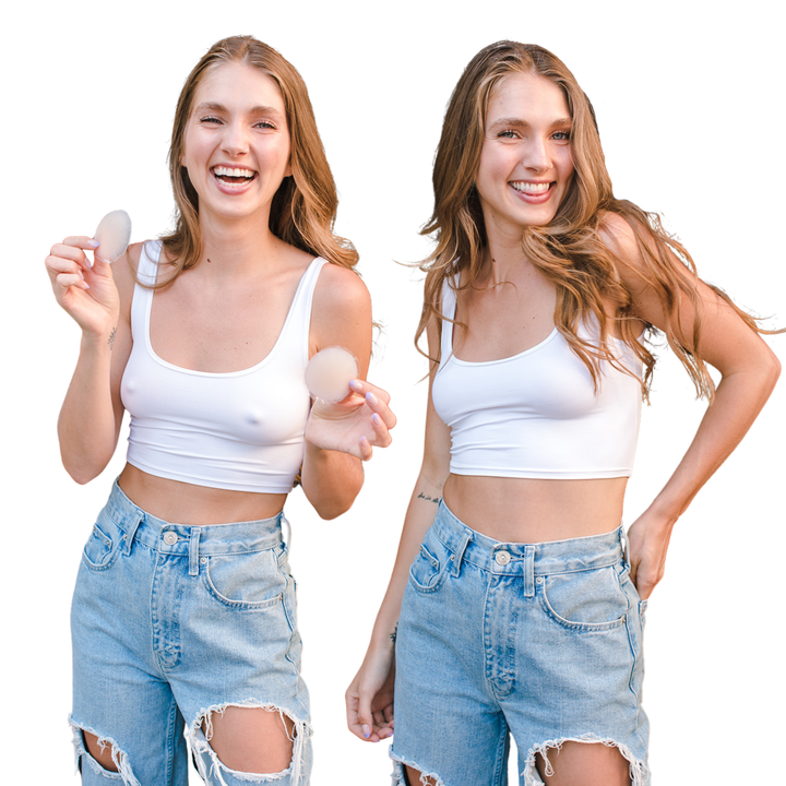 6cm Nipple Covers: Light Tint