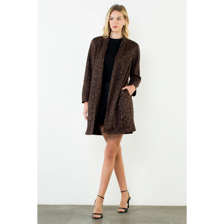 ANIMAL PRINT COAT