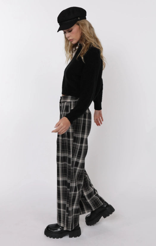 REMEMBER ME OVERLAPPED BACK SWEATER