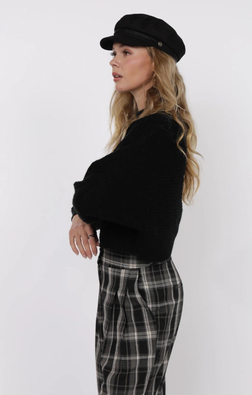 REMEMBER ME OVERLAPPED BACK SWEATER